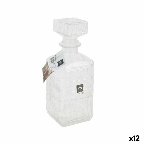 Bottle La Mediterránea Glass 1 L 1L Liqueur (12 Units)