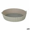 Folding Silicone Basket for Air Fryer Quttin Circular 20 x 20 x 4,5 cm (24 Units)