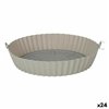 Air Fryer Basket Quttin AIR FRYER Silicone 22 x 22 x 5 cm (24 Units)