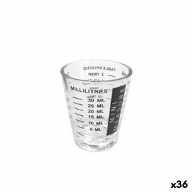 Measuring beaker Wooow 30 ml (36 Units)