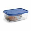Lunch box Borgonovo Blue Rectangular 2,3 L (6 Units)