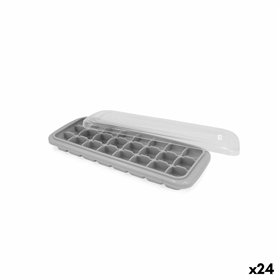 Ice Cube Mould Quttin Silicone 24 x 10 x 2,5 cm (24 Units)