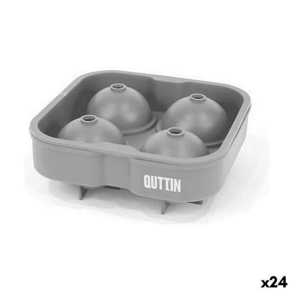 Ice Cube Mould Quttin Silicone 12,5 x 12,5 x 4,75 (24 Units)