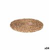 Table Mat Privilege Brown Ø 30 cm wicker (24 Units)