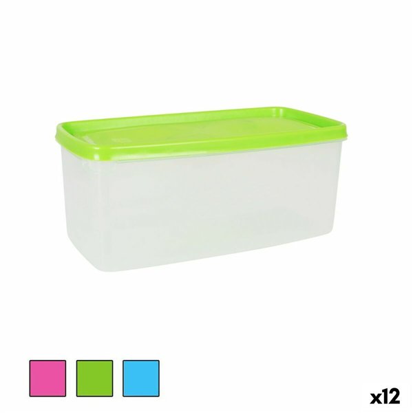Lunch box Rectangular 23,5 x 12 x 10 cm (12 Units)