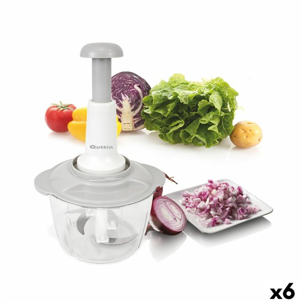 Vegetable Cutter Quttin 18 x 18 x 22 cm (6 Units)