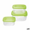 Set of lunch boxes Tontarelli Family Squared 3 Pieces (20 Units)