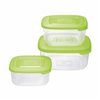 Set of lunch boxes Tontarelli Family Squared 3 Pieces (20 Units)