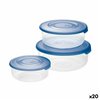 Set of lunch boxes Tontarelli Family Circular 3 Pieces (20 Units)