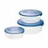 Set of lunch boxes Tontarelli Family Circular 3 Pieces (20 Units)