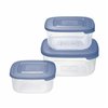 Set of lunch boxes Tontarelli Squared 3 Pieces (20 Units)