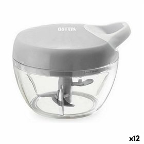 Manual mini chopper with pull cord Quttin 14 x 10,5 cm (12 Units)