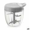 Manual mini chopper with pull cord Quttin 14 x 15 cm (12 Units)