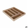 Cutlery Organiser Quttin Quttin Wood 33 x 28 x 3,5 cm (12 Units)