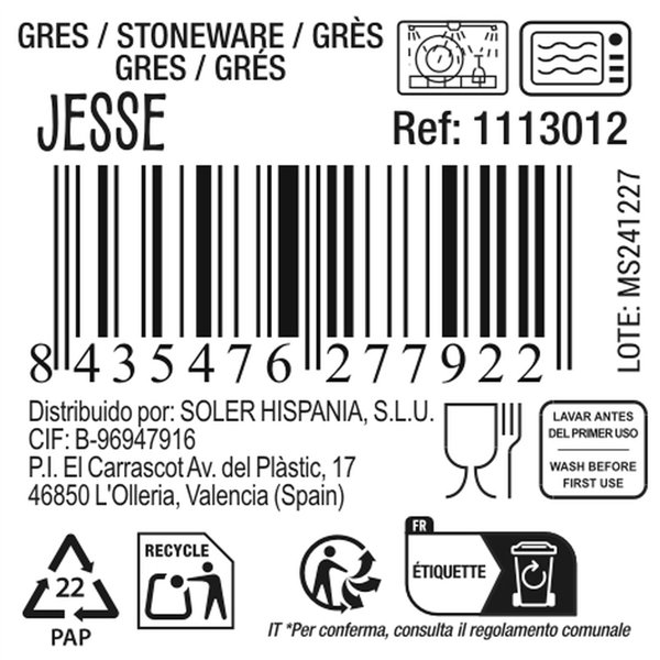 Cup Jesse 330 ml (24 Units)