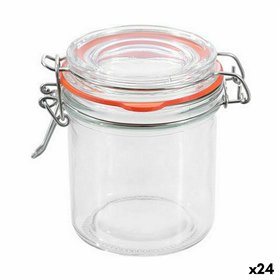Jar La Mediterránea Hermetic Glass 250 ml (24 Units)