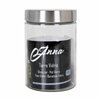 Jar Anna 1,25 L Glass Steel (12 Units)