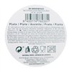 Plate set Algon Disposable Cardboard Floral 12 Pieces 18 cm (24 Units)
