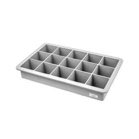 Ice Cube Mould Quttin Flexible Silicone 18,2 x 11,5 x 3,5 cm (24 Units)
