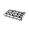 Ice Cube Mould Quttin Flexible Silicone 18,2 x 11,5 x 3,5 cm (24 Units)