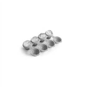 Ice Cube Mould Quttin Spherical Silicone 22 x 7 x 5 cm (12 Units)