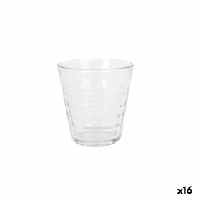 Glass Duralex Prisme Transparent 275 ml (16 Units)