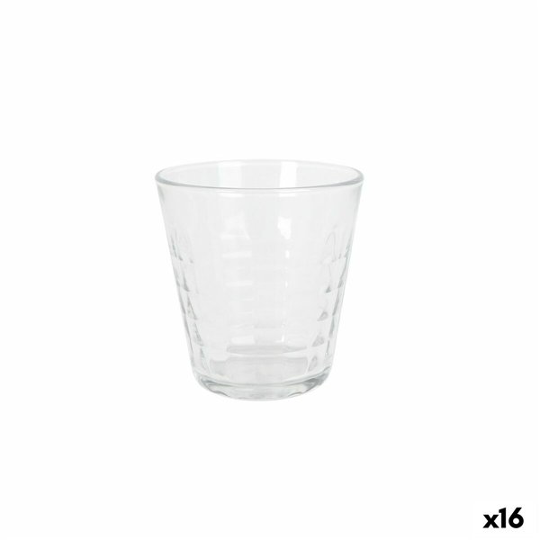 Glass Duralex Prisme Transparent 275 ml (16 Units)