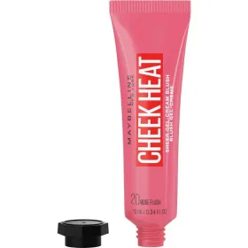 „Maybelline Cheek Heat“ gelinis kreminis skaistalai, 20 Rose Flash