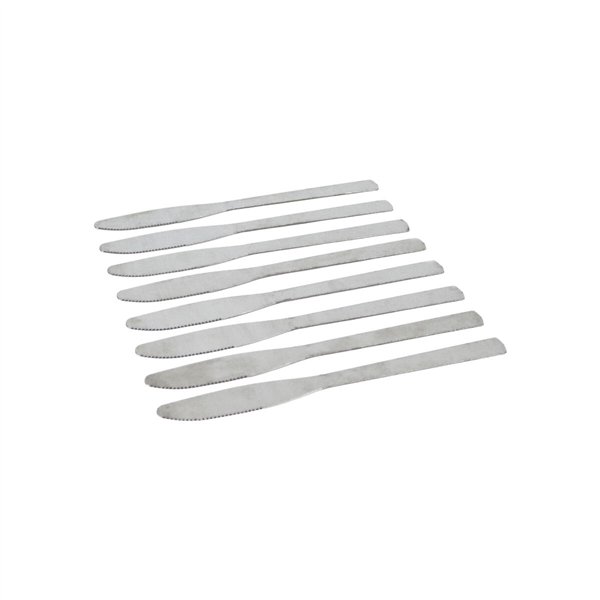 Knife Set Privilege Silver Stainless steel 19,8 cm 8 Pieces (24 Units)