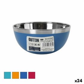 Bowl Quttin Steel Ø 13 x 6 cm (24 Units)