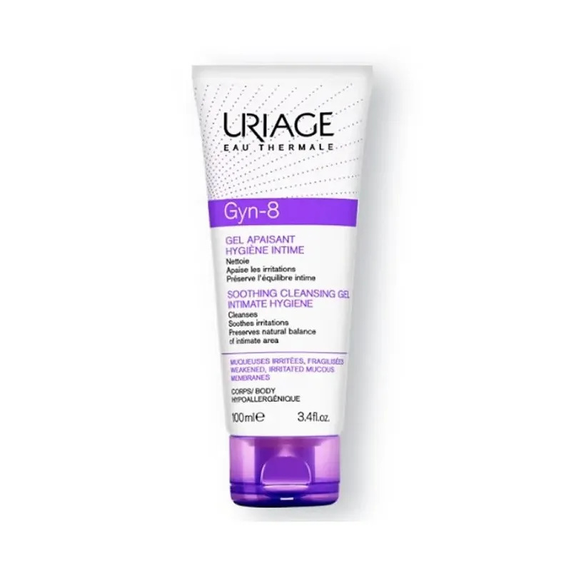 Uriage Gyn-8 Soothing Cleansing Gel Intimate Hygiene 100ml