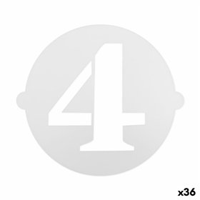 Cake stencil Algon Number 4 36 Units