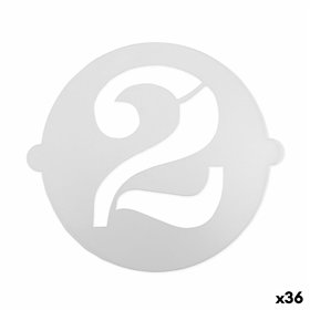 Cake stencil Algon Number 2 36 Units