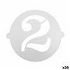 Cake stencil Algon Number 2 36 Units
