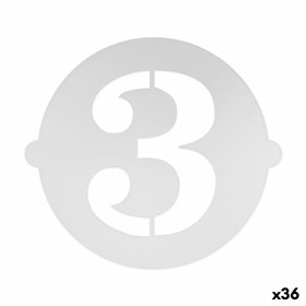 Cake stencil Algon Number 3 36 Units