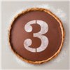 Cake stencil Algon Number 3 36 Units