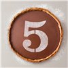 Cake stencil Algon Number 5 36 Units
