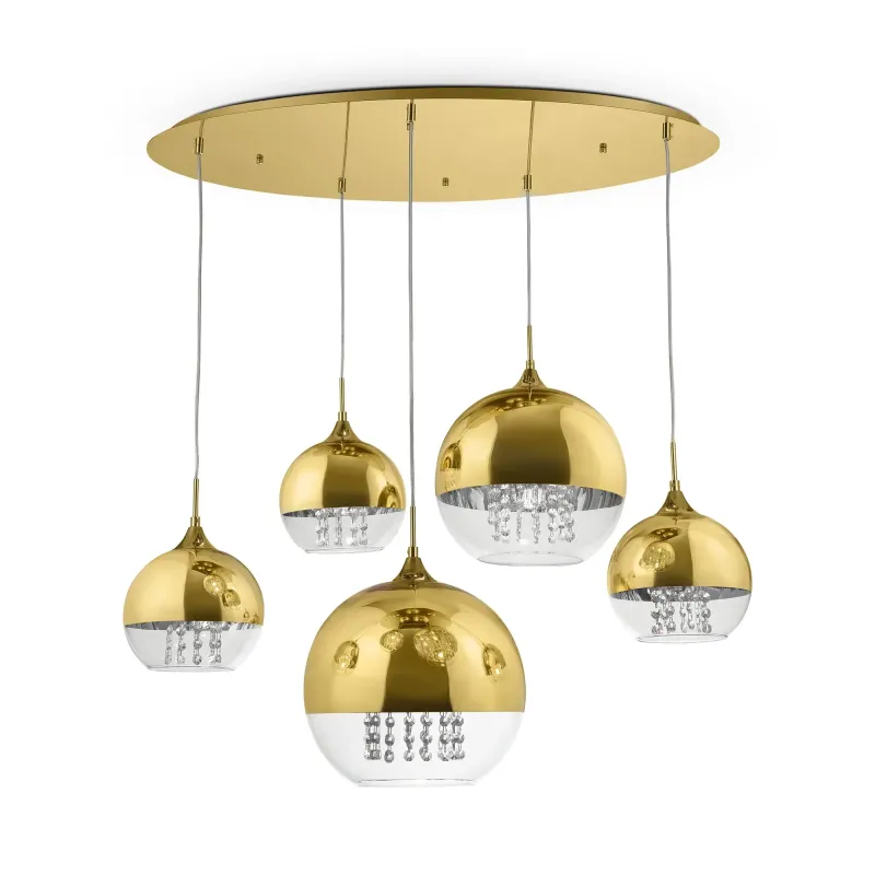 Maytoni Fermi P140-PL-170-5-G ripplamp