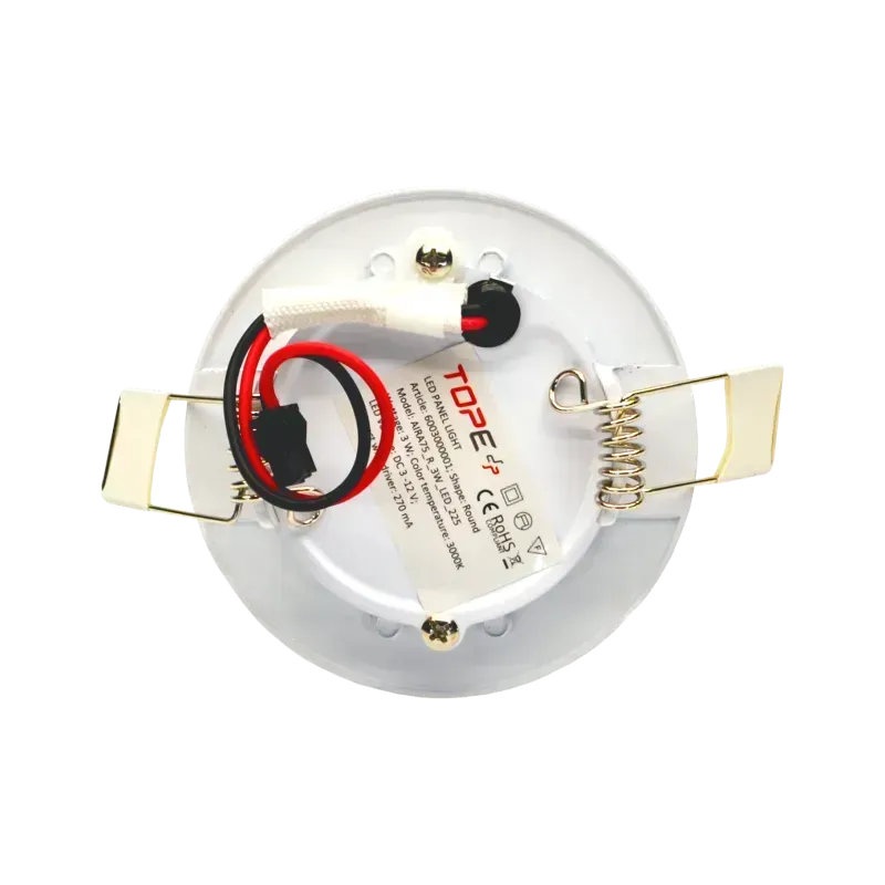Asennettu pyöreä LED-paneeli "AIRA" 3W