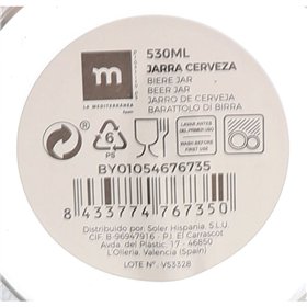 Beer Mug La Mediterránea (24 Units)