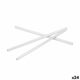 Reusable Drinking Straw Algon Plastic 22 cm 8 mm 20 Pieces 24 Units