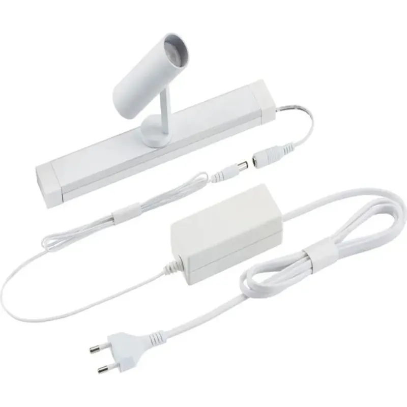 CONVENIO SPOT WHITE 12V 200MM KIT EU