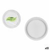 Plate set Algon 28 cm 12 Pieces (12 Units)