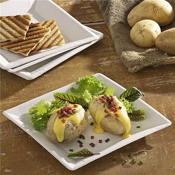 Plate set Algon 18 cm 25 Pieces (18 Units)
