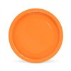 Plate set Algon Orange 20 cm 10 Pieces (24 Units)