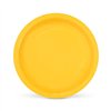 Plate set Algon Yellow 20 cm 10 Pieces (24 Units)