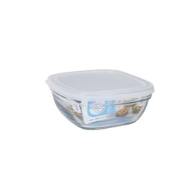 Lunch box Duralex White Transparent 610 ml (12 Units)