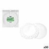 Snack tray Algon Circular 30 cm (30 Units)