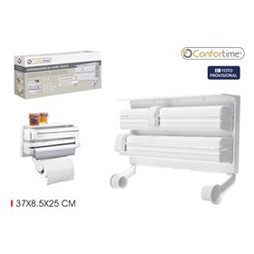 Kitchen Paper Holder Confortime 37 x 8,5 x 25 cm (6 Units)