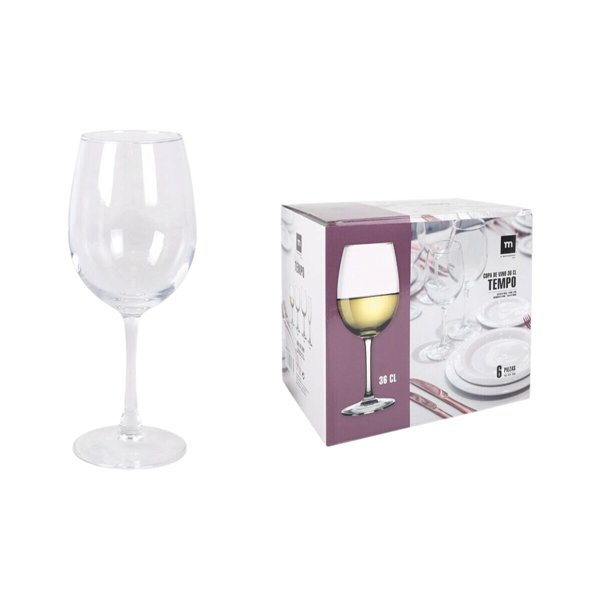 Wine glass La Mediterránea Tempo (24 Units)